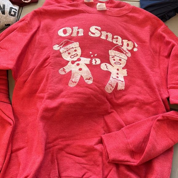 Christmas sweater size small and large Red Heather - Picture 4 of 4